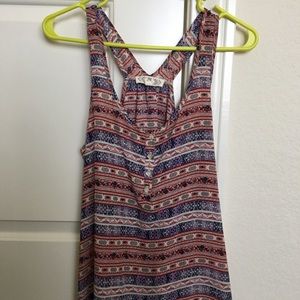 2/$15 nwot flowy tribal print tank top